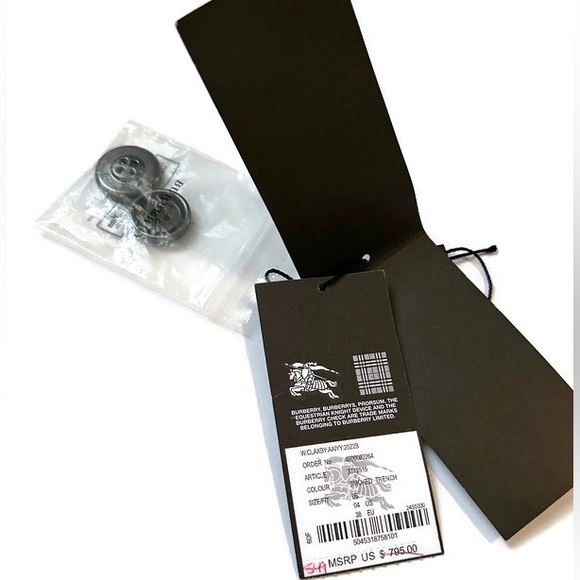 Burberry Trench Coat Replacement Buttons - Picture 2 of 5